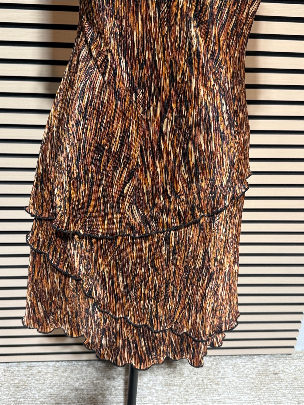 connected apparel Brown Midi Dress - Picture 7 of 10